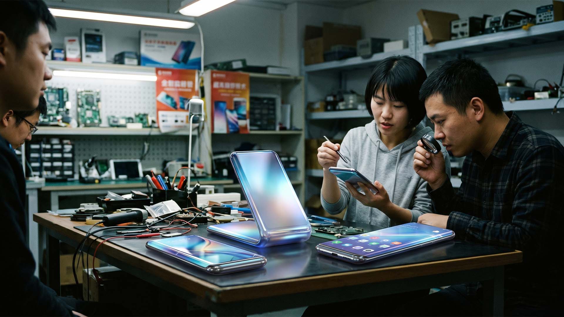 Chinese smartphone makers are copying the iPhone 20's quad-curved display design