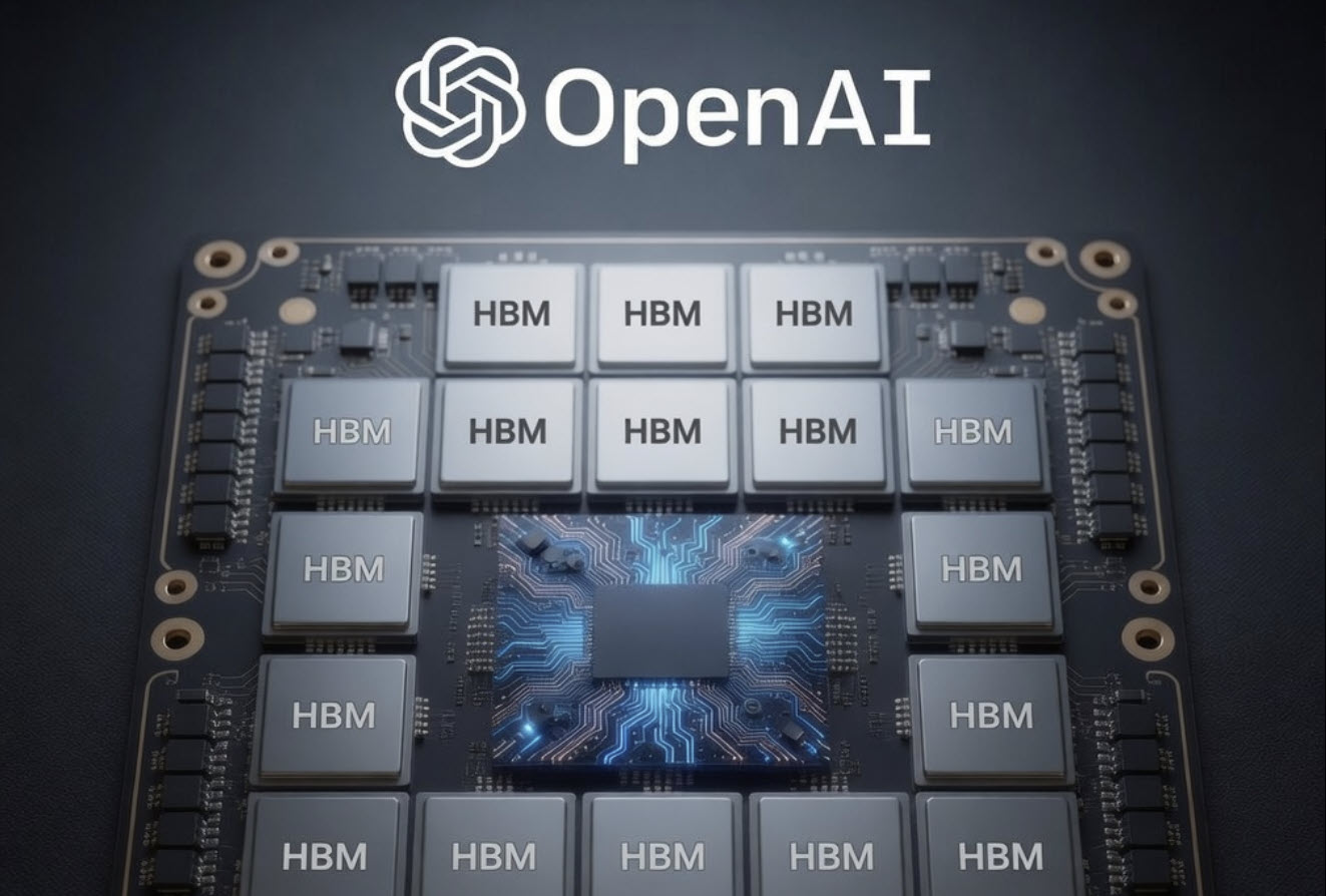 OpenAI Patent Reveals Custom AI Chip With 20 HBM Stacks, Using Intel EMIB-Style Bridges to Smash Current Limits