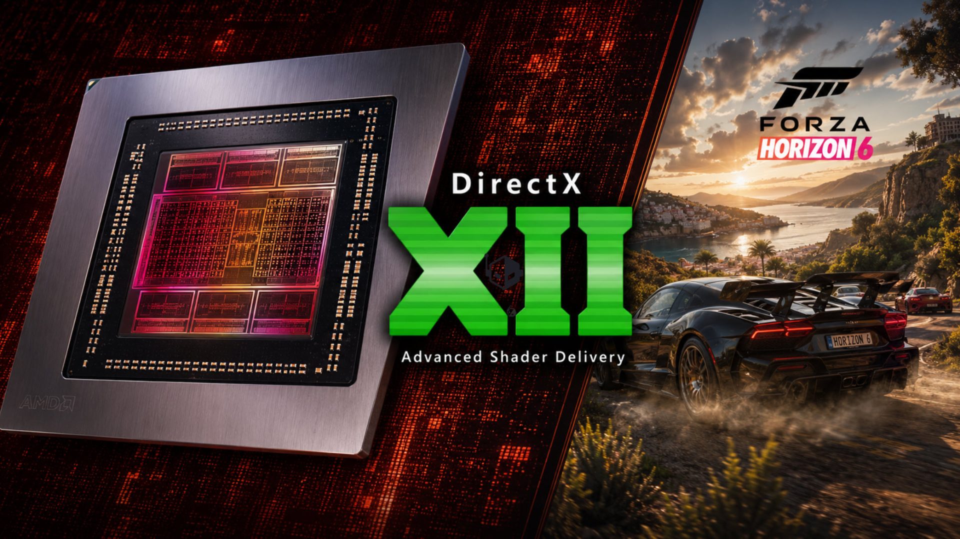 AMD Radeon RX 7600 Loads Forza Horizon 6 in 4 Seconds Instead of 90, as Microsoft's Advanced Shader Delivery Tech Lands on RDNA 3 GPUs