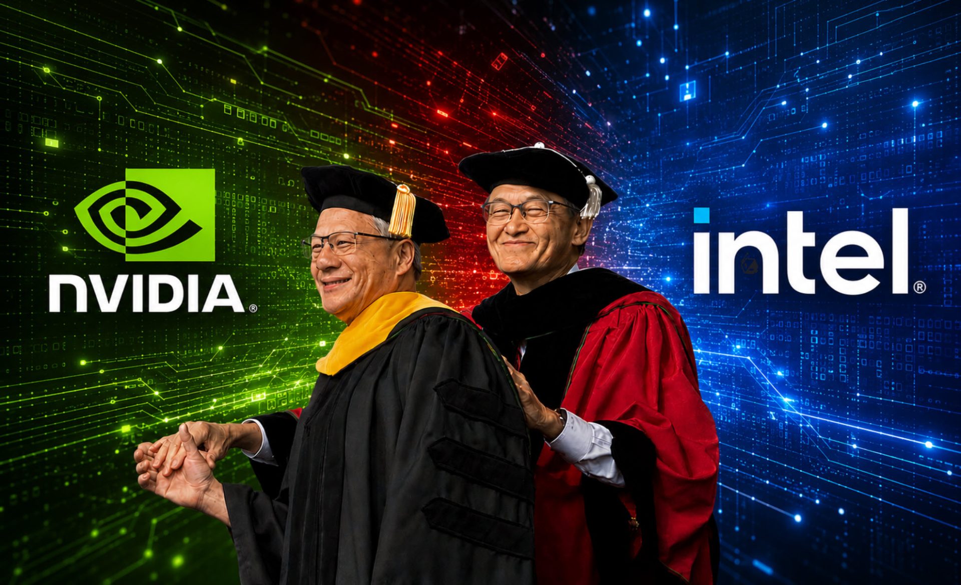 Intel's Lip-Bu Tan Teases "Exciting New Products" With NVIDIA as He Hoods Jensen Huang at Carnegie Mellon Doctorate Ceremony
