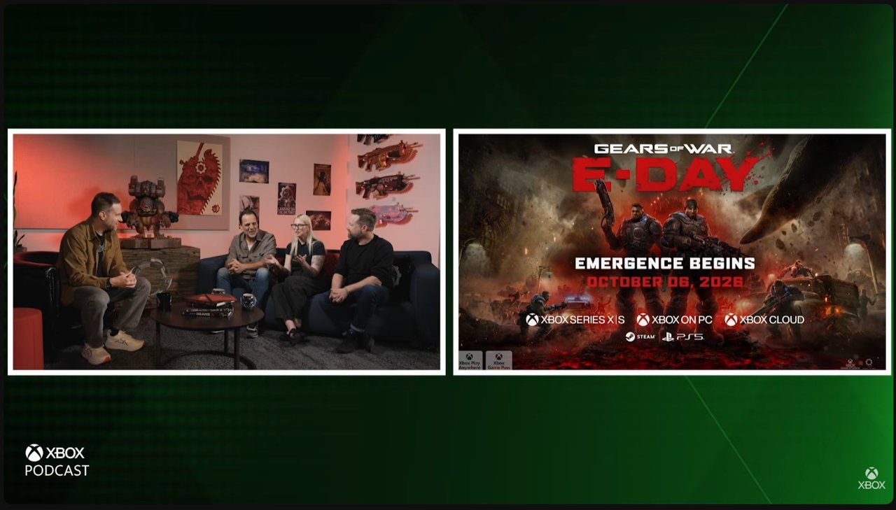 Gears of War: E-Day Trailer Pulled After Surprise PS5 Logo Slip-Up