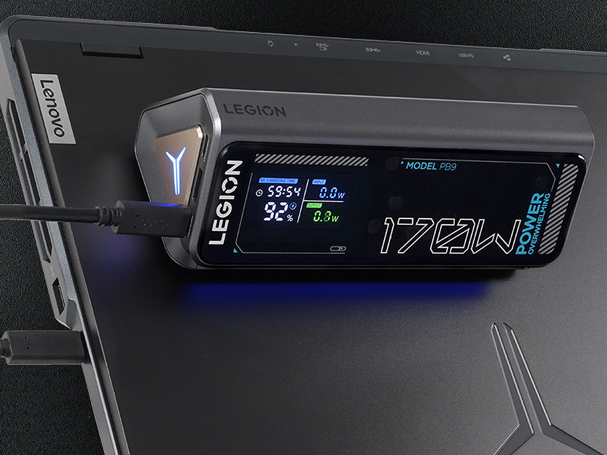 Lenovo Unveils Legion Power Bank With Massive Capacity and Blazing 170W Fast Charging
