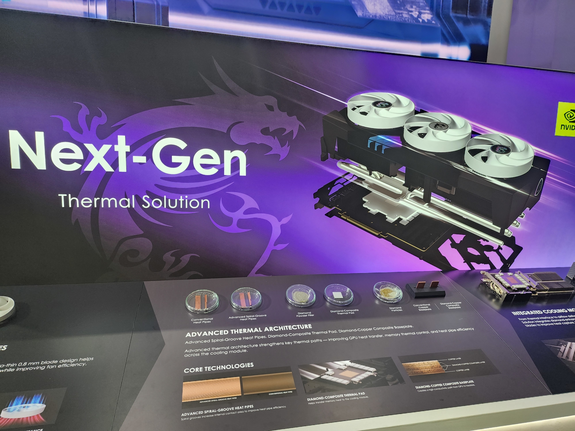 MSI Adopts Diamond-Laced Cooling, Safe 16-Pin & Resettable Fuses to Tame NVIDIA's Next-Gen RTX GPUs