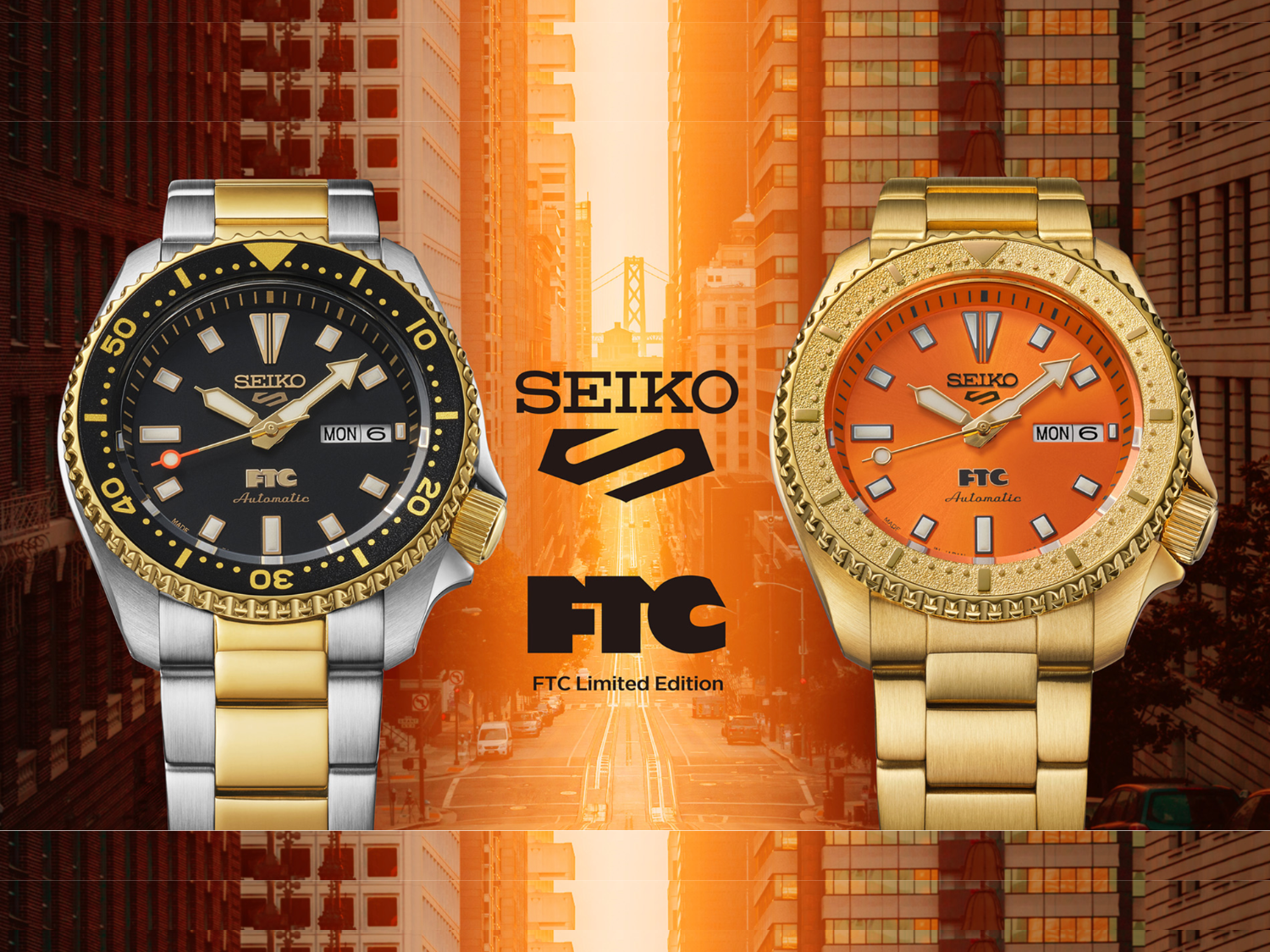 Seiko 5 Sports Drops Bold Limited-Edition Collaboration Watches