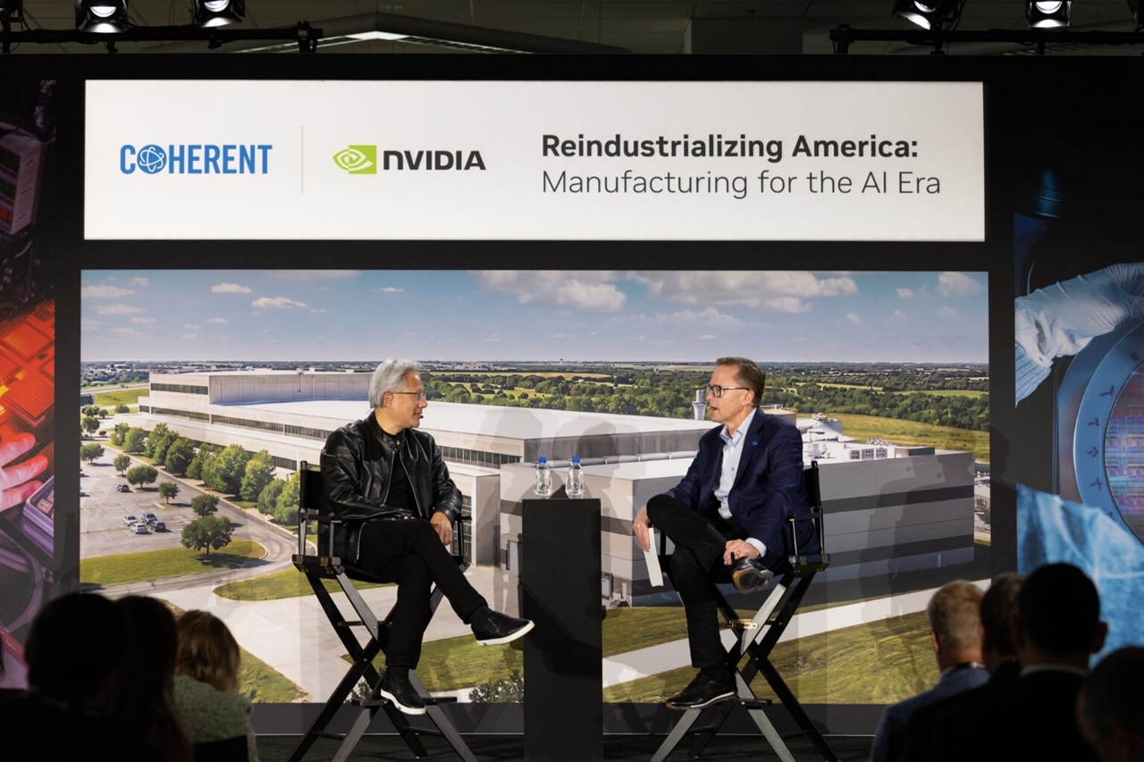 Nvidia Backs Optical Networking Push as Coherent Begins Building Texas AI Chip Hub