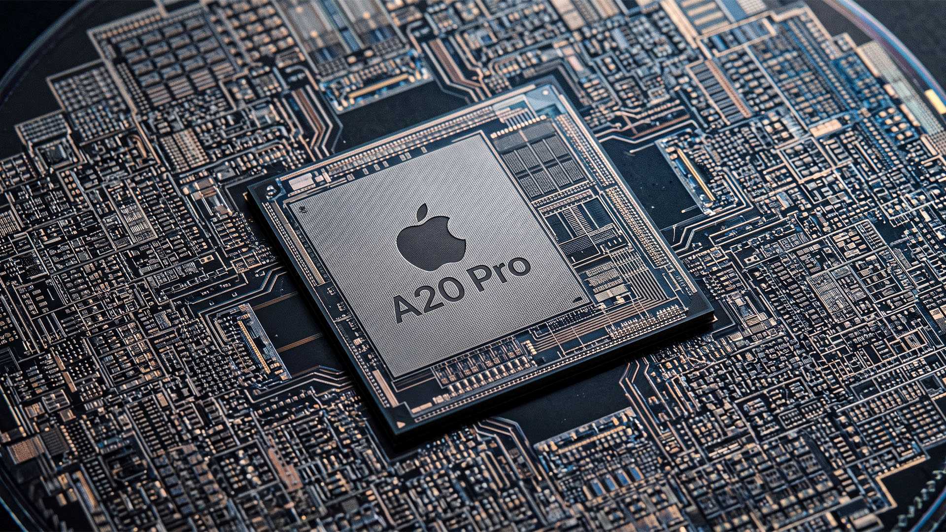 Apple A20 Pro front side die shot