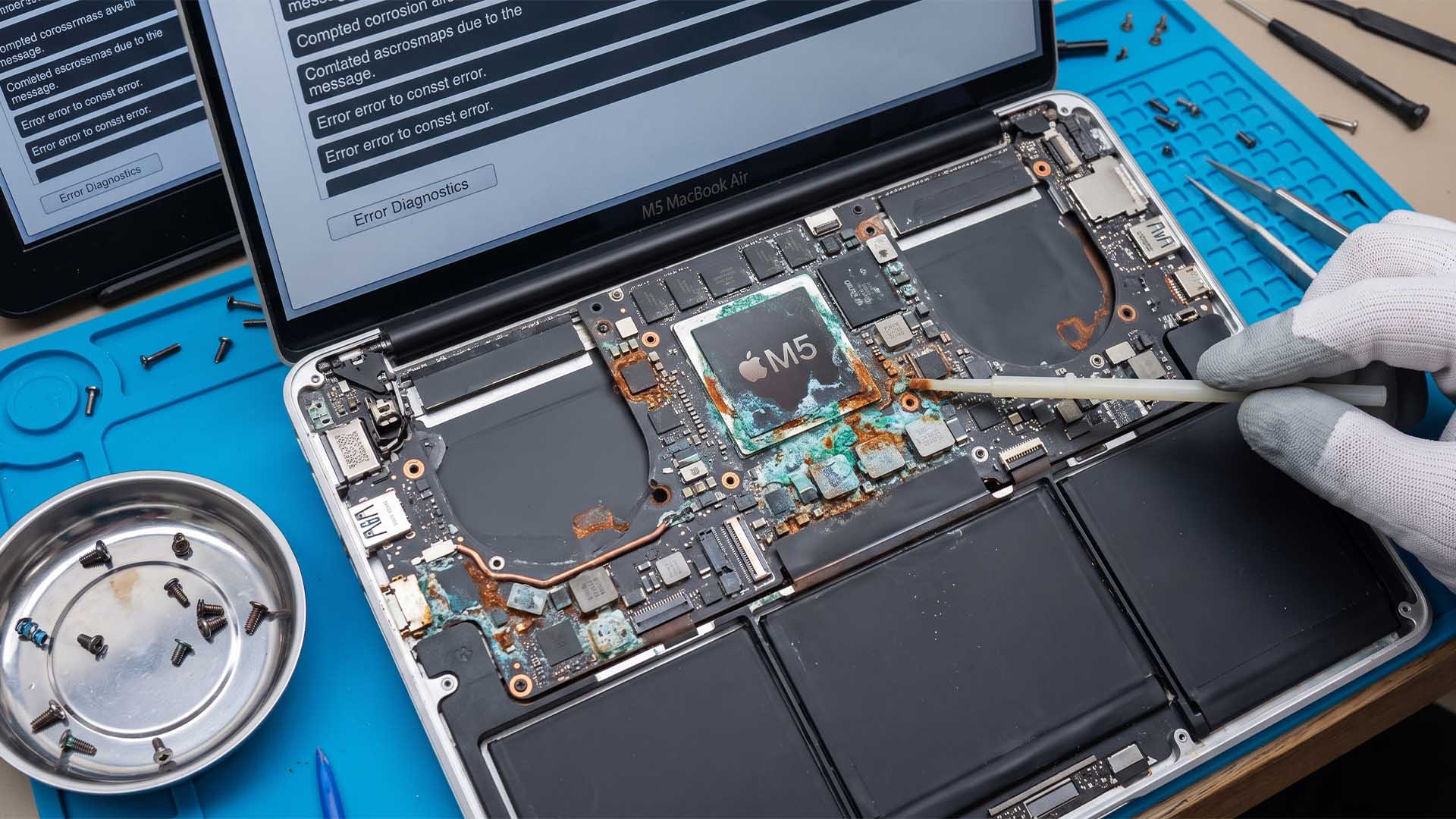 M5 MacBook Air user says Apple is blaming him for liquid damage